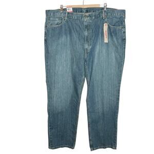 Levis 559 Relaxed Straight Jeans Mens Big & Tall Size 48x32 Medium Wash Blue